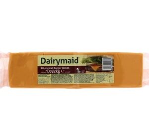 Cheddar slices Dairymaid 1,08 kg.