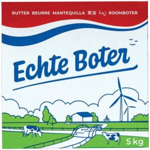 Roomboter kluit Echte Boter 5 kg.