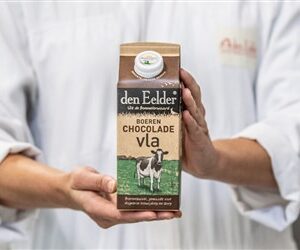 Den Eelder boeren chocoladevla 0,75 ltr. (B)