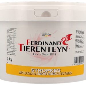 Tierenteyn mosterd stropkes 3 kg.