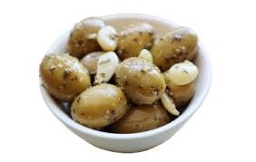 Gev. olijven geit/schapenkaas pot 1.5 kg. (B)