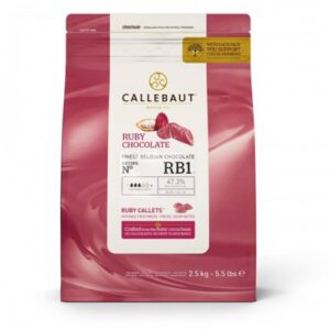 Callebaut callets Ruby 2,5 kg. (B)