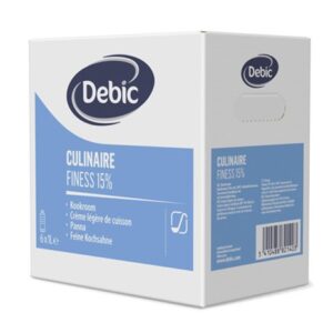Koksroom Debic Finess 15% 6 x 1 ltr