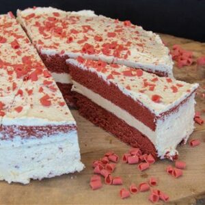 Red Velvet taart 12 punten