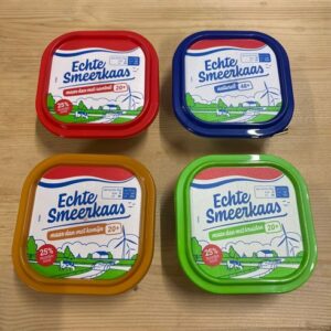 Echte Smeerkaas 100 gram. Naturel 48+
