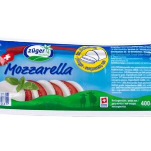 Mozarella staaf plakken 400 gr (B)