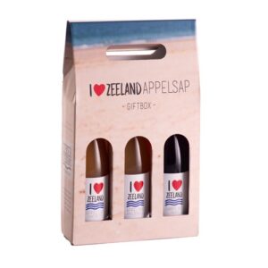 I Love Zeeland giftbox 3x20cl